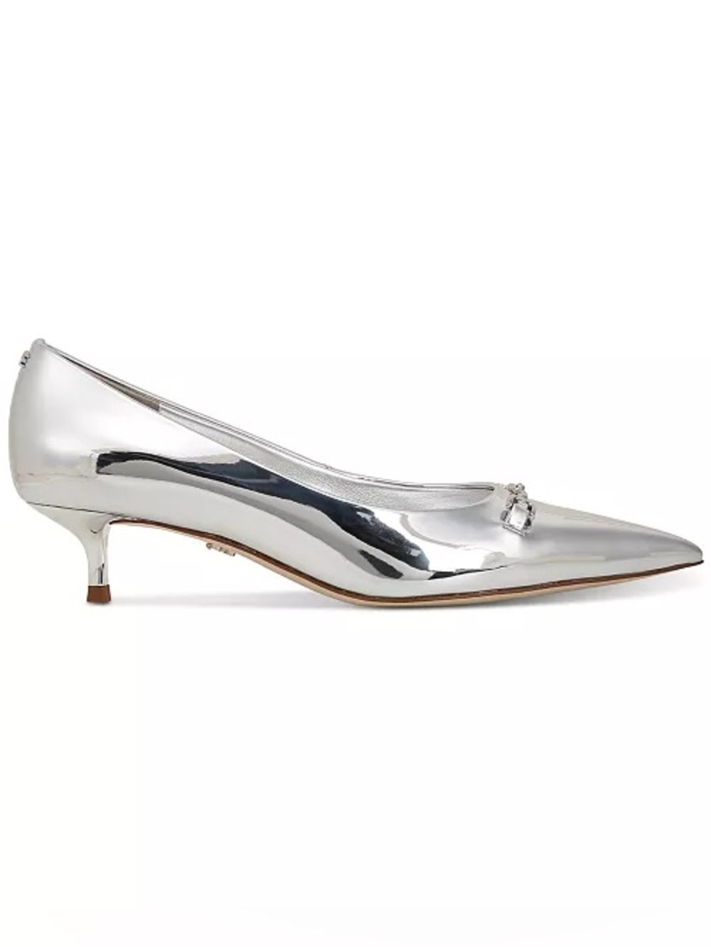 Sam Edelman Silver kaya 2 dress heels NWT - Picture 2 of 5